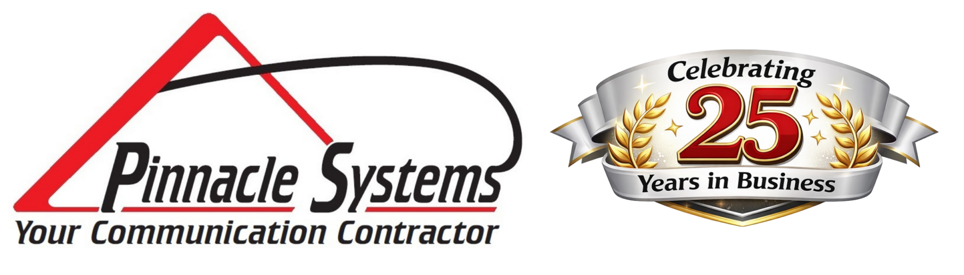 PinnacleSystemsLogo_Celebrating25Years Pinnacle Systems Logo - Celebrating 25 Years of Business